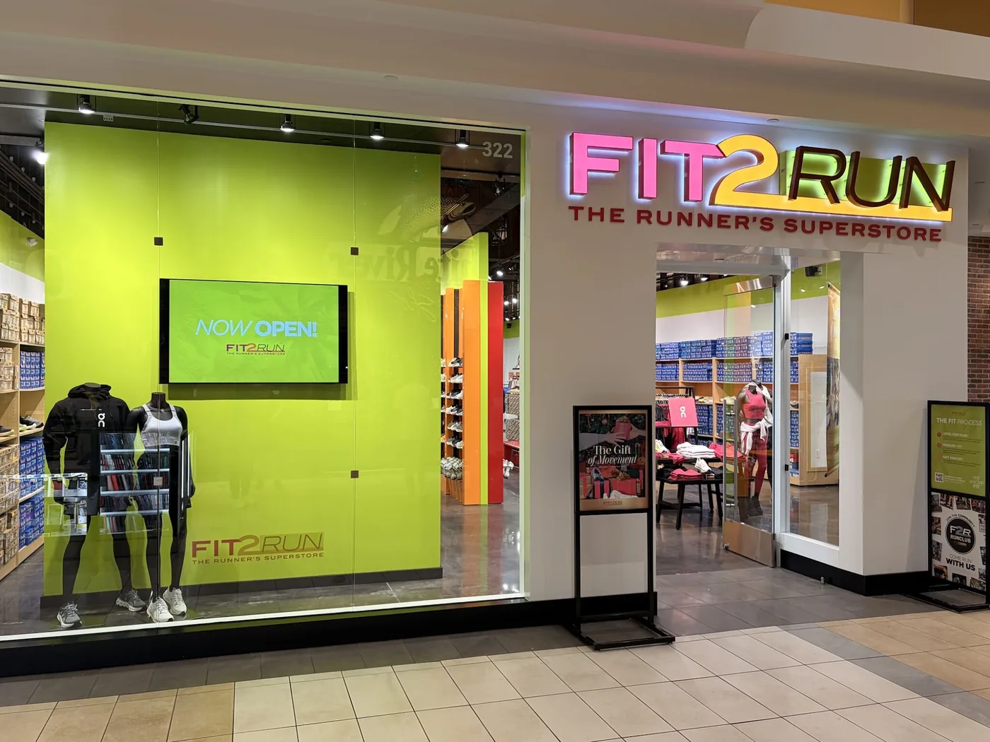 Fit2Run signage