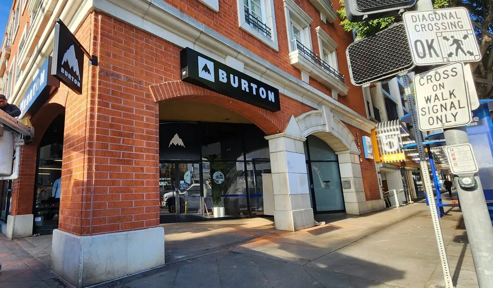 Burton storefront signage by National Sign Team