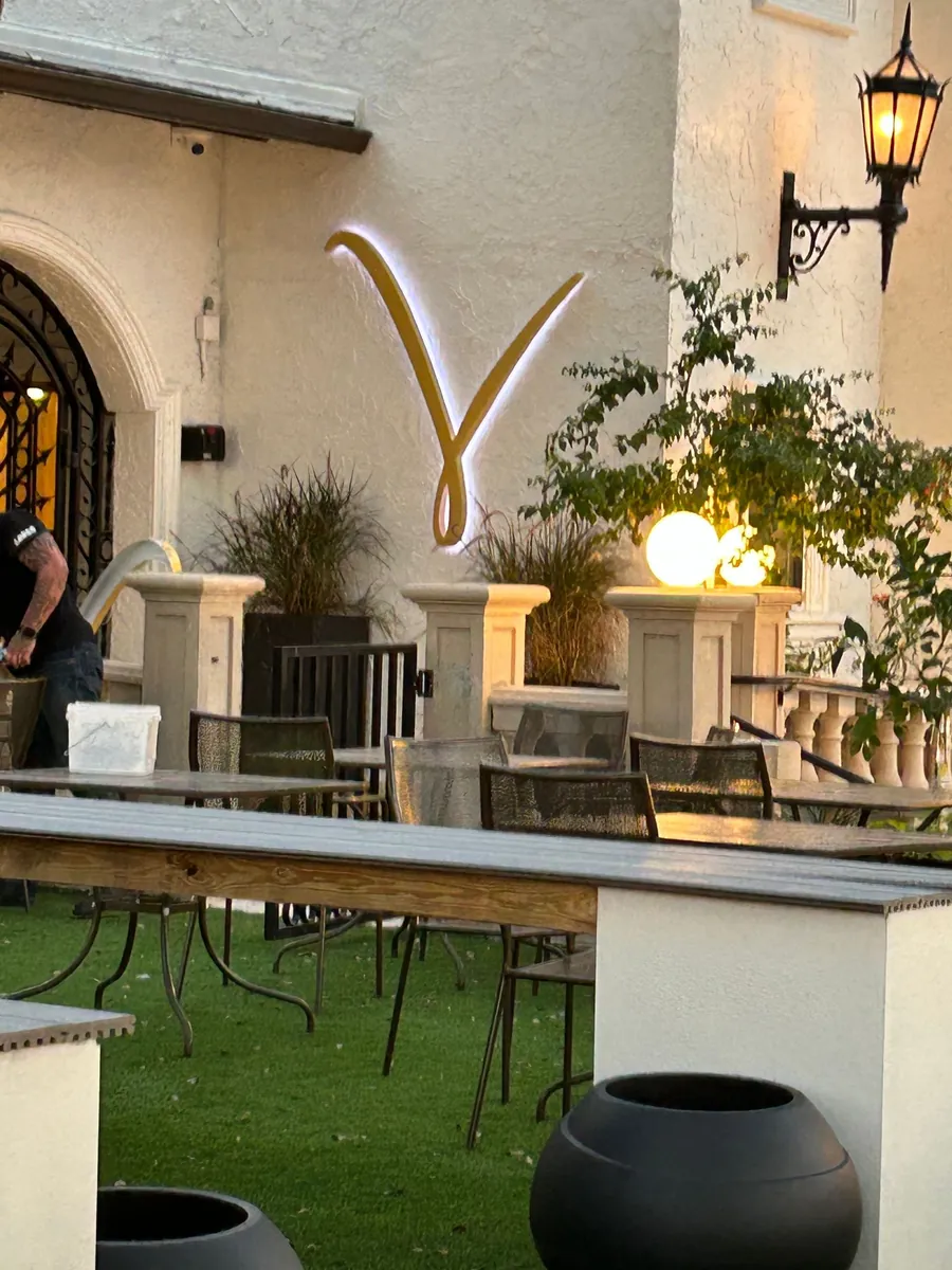 New Signage for Valentino Ristorante Grand Opening