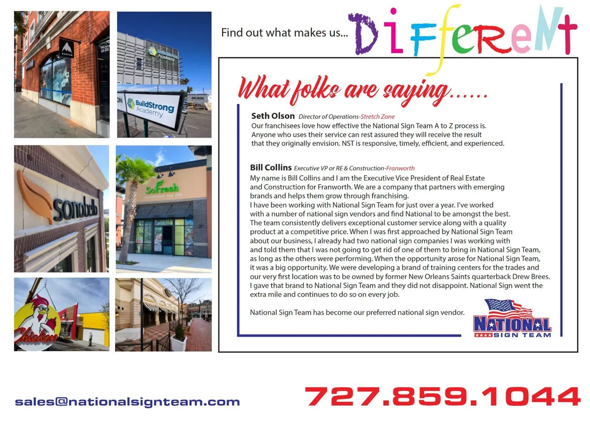 Sign Program & Rebranding: The Importance of Choosing the Right Sign Company