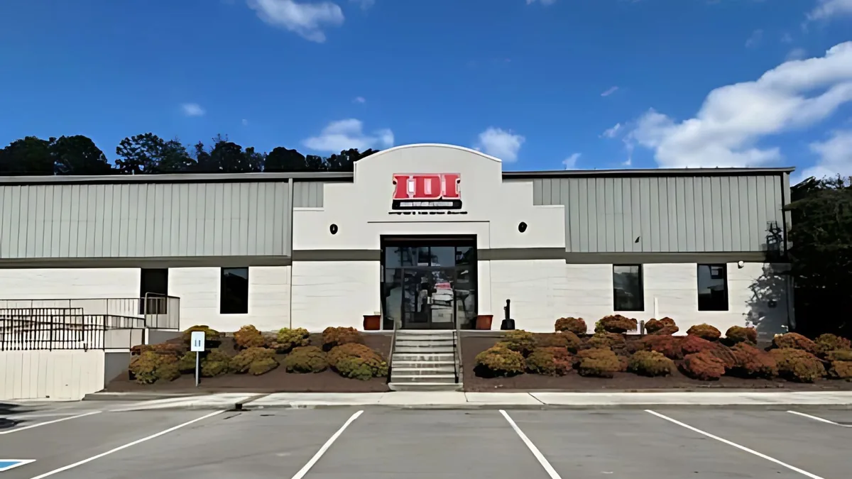 Channel Letter Sign Installation for IDI Distributors