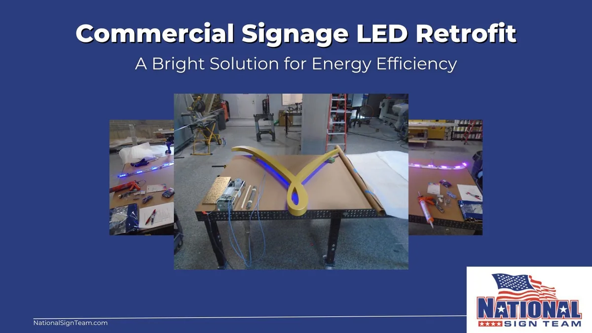 Commercial Signage LED Retrofit: Energy-Efficient Solution
