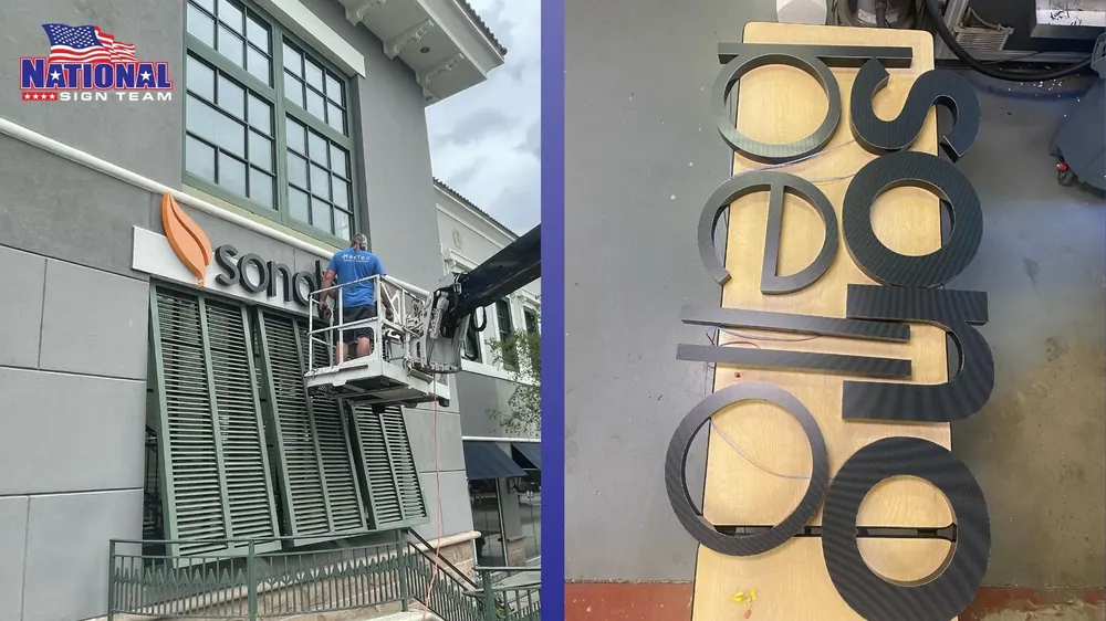 Custom Sign Installation and Manufacturing for Multi-Site Projects