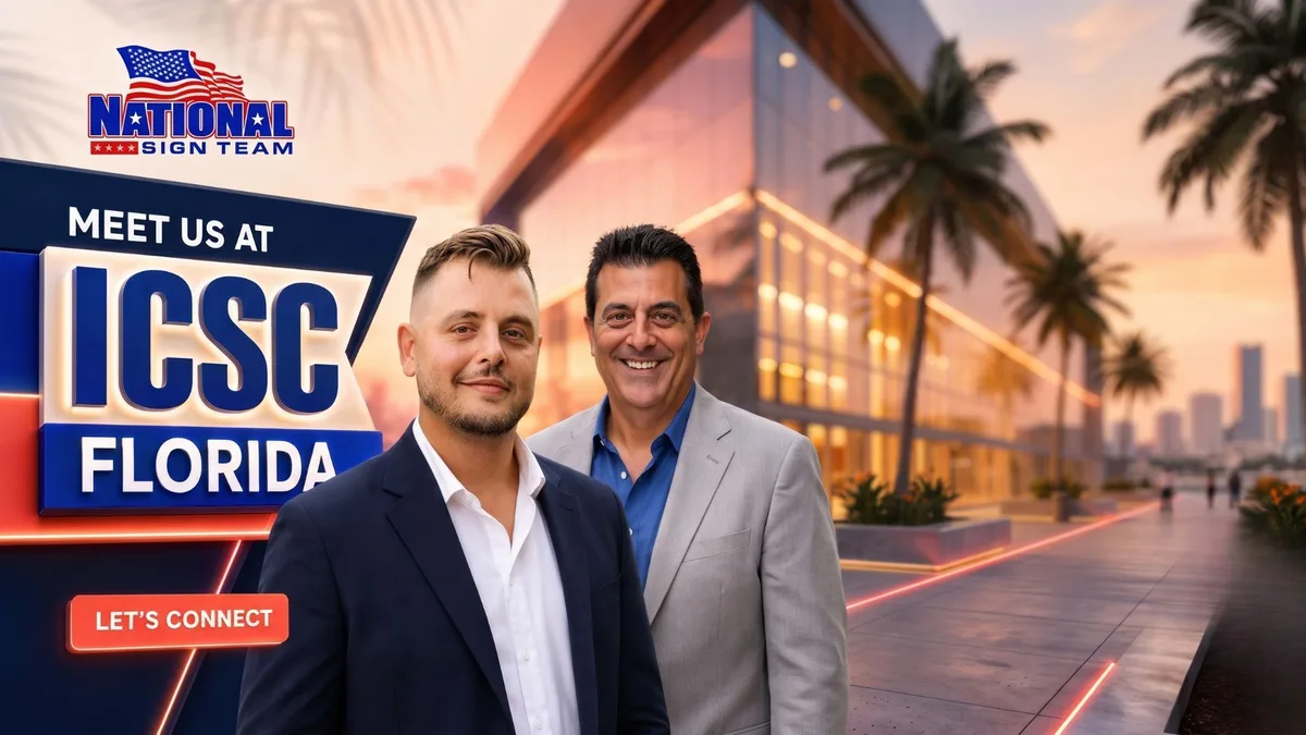 ICSC 2026: Meet Signage Leaders Mike & Dan