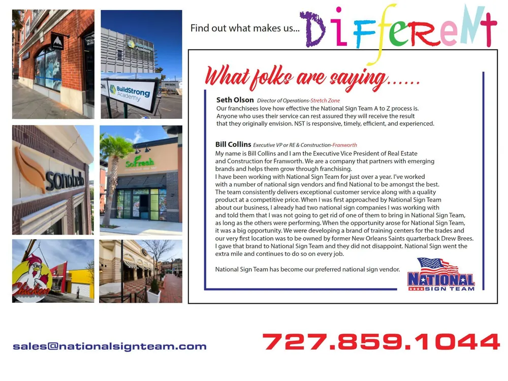 Sign Program & Rebranding: The Importance of Choosing the Right Sign Company