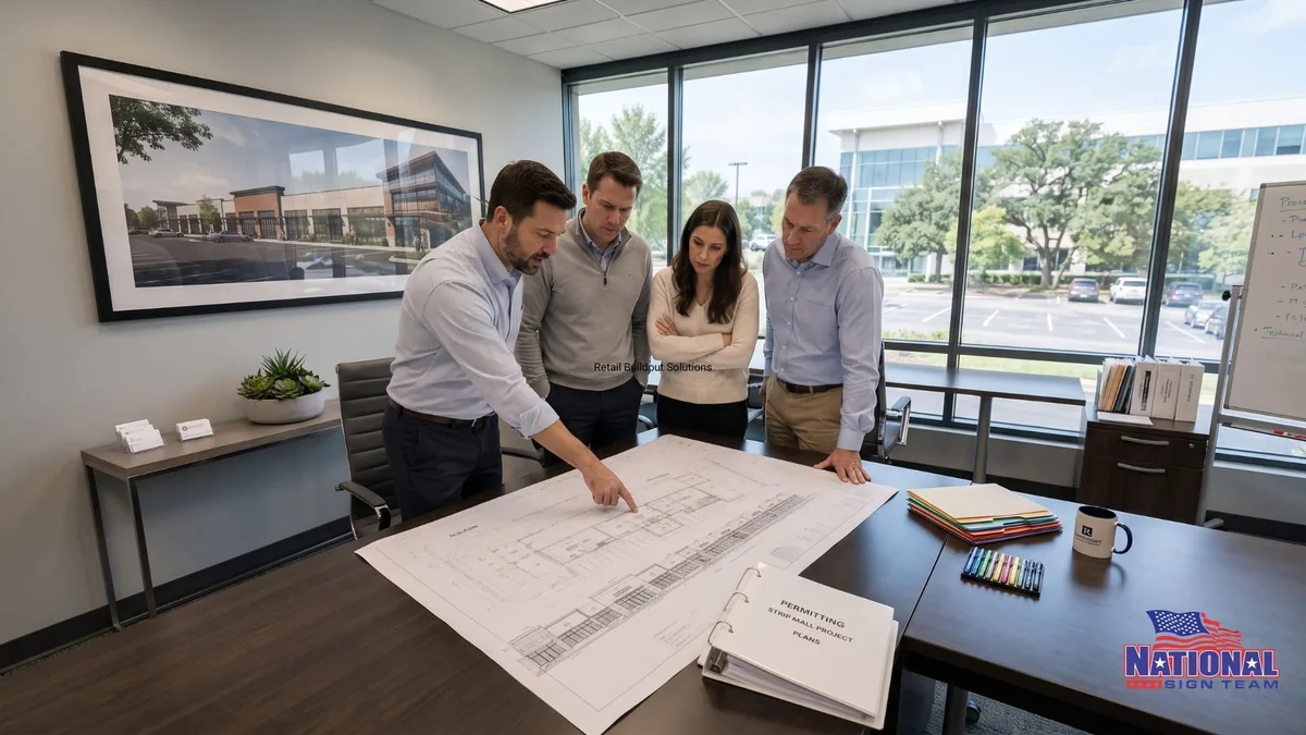 Signage Delays: Retail Buildout Solutions for Directors
